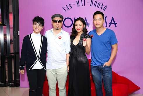 Ca - nhạc sỹ Vũ Cát Tường, nhạc sỹ Huy Tuấn, nhạc sỹ Khắc Hưng. 