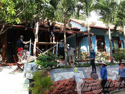 tháo dỡ, biệt phủ trăm tỷ, trên núi Hải Vân, Đà Nẵng, đại gia vàng, Ngô Văn Quang