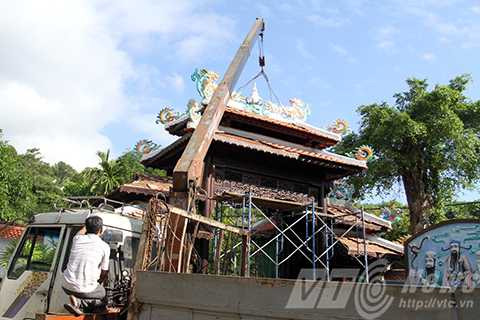 tháo dỡ, biệt phủ trăm tỷ, trên núi Hải Vân, Đà Nẵng, đại gia vàng, Ngô Văn Quang