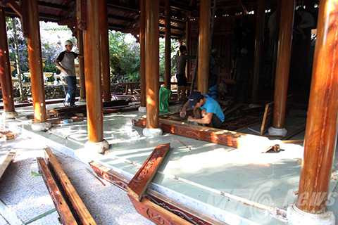 tháo dỡ, biệt phủ trăm tỷ, trên núi Hải Vân, Đà Nẵng, đại gia vàng, Ngô Văn Quang