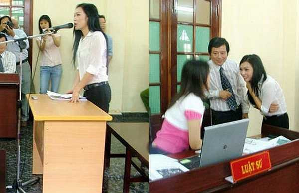 Tuy nhiên trong buổi làm việc cuối cùng, TAND quận Tân Bình đã bác toàn bộ yêu cầu của nữ ca sỹ, đồng thời ghi nhận thiện chí của Hương Trà khi cô viết lại 1 bài viết trên blog Cô gái Đồ Long và bài này phải được đăng tải 2 ngày sau khi án có hiệu lực. (Nguồn: Dân Việt)