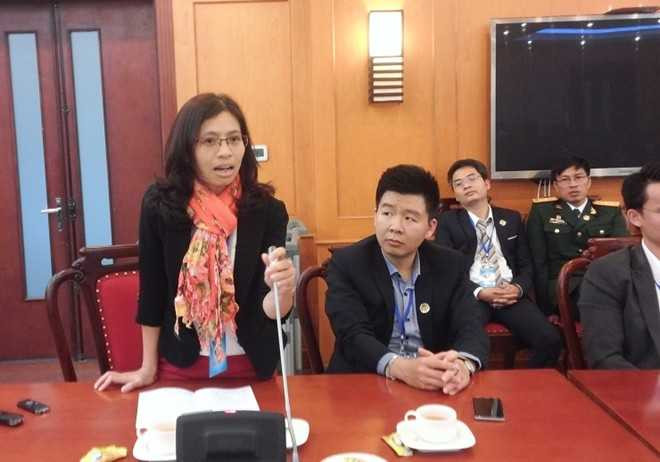 Tiến sĩ Vũ Thị Ngân. Ảnh: Ngọc Tân.