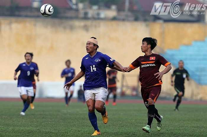 U23 Việt Nam thua 0-4 trước JFL Selection