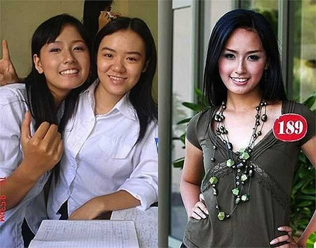 Trước khi đăng quang ngôi Hoa hậu Việt Nam năm 2006, cô là một người mẫu trẻ khi còn đang đi học.