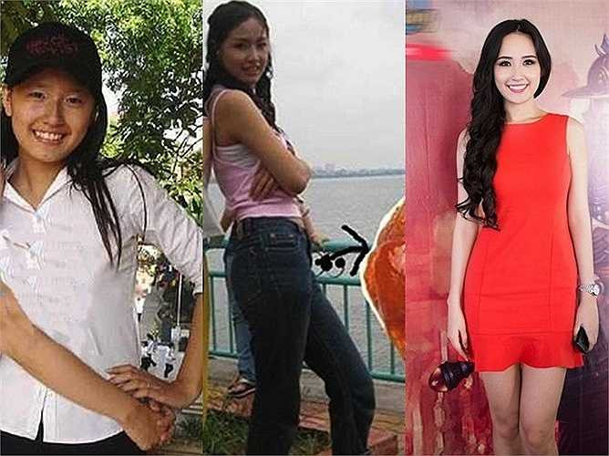 Từ một nữ sinh với nhan sắc kém nổi bật và thân hình thiếu cân đối, cô đã có một cuộc 'lột xác' ngoạn mục.