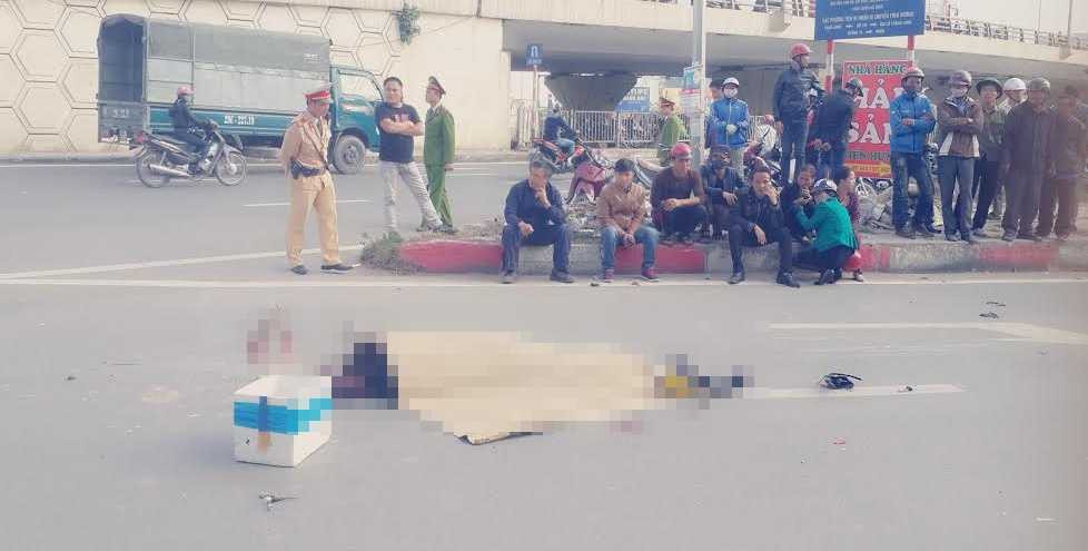 Cụ bà bị xe khách tông chết tại chỗ (Ảnh minh hoạ)