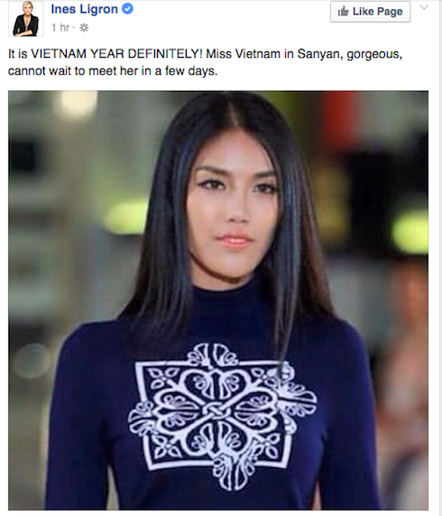 Ines Ligron lan khuê 2