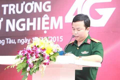 PTGĐ Viettel Telecom Ông Đặng văn Nhiên phát biểu