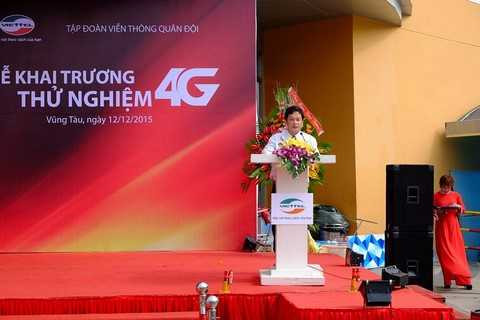 Ông Lê Văn Lâm – Phó Giám đốc Sở thông tin và truyền thông Tỉnh Bà Rịa – Vũng Tàu phát biểu. 