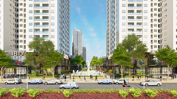 Thiết kế căn hộ Mon City khiến mọi phòng ngủ đều đón được ánh sáng tự nhiên và gió trời