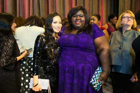Hà Phương và Gabourey Sidibe (nữ diễn viên từng được đề cử giải Qủa cầu vàng và Oscar cho hạng mục Nữ diễn viên chính xuất sắc qua bộ phim&nbsp;Precious). 