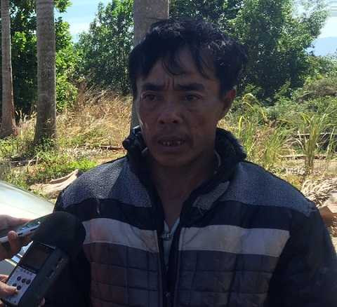 Ông Lê Văn Đức (bố của Hải) thông tin sự việc