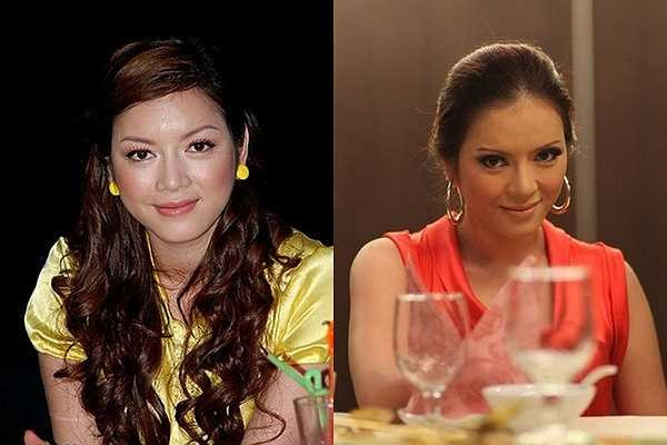 Năm 2008, Lý Nhã Kỳ chuộng lối trang điểm đậm và khá già dặn. 