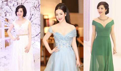 Dù ở tuổi ngoại tứ tuần, chị vẫn trẻ đẹp như gái 18.