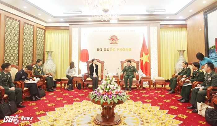 Quang cảnh hội đàm - Ảnh: Hồng Pha