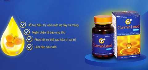 Curmin Lead chiết xuất từ Novasol Curcumin do các nhà khoa học của Đức chế tạo nên phù hợp để người mắc bệnh dạ dày sử dụng thường xuyên.