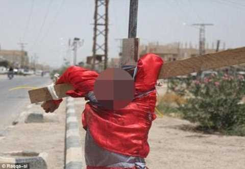 Thi thể một người sau khi bị hành quyết Thi thể một người sau khi bị hành quyết