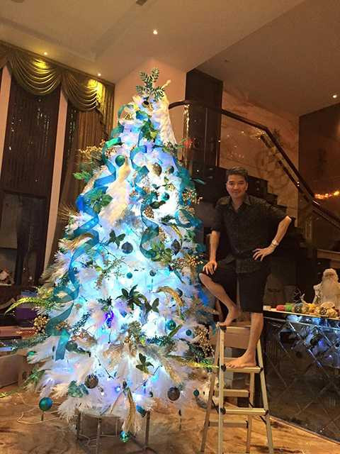 Nam ca sĩ mong rằng đây sẽ là món quà thú vị dành cho khán giả trong và ngoài Đạo có thêm địa điểm tham quan, chụp hình trong mùa Noel này. 