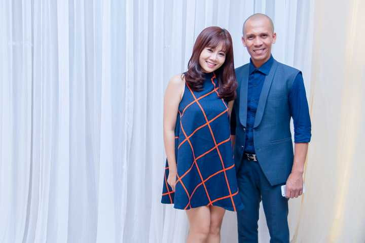 Nghệ sĩ Minh Tâm Bùi và Gia Bảo