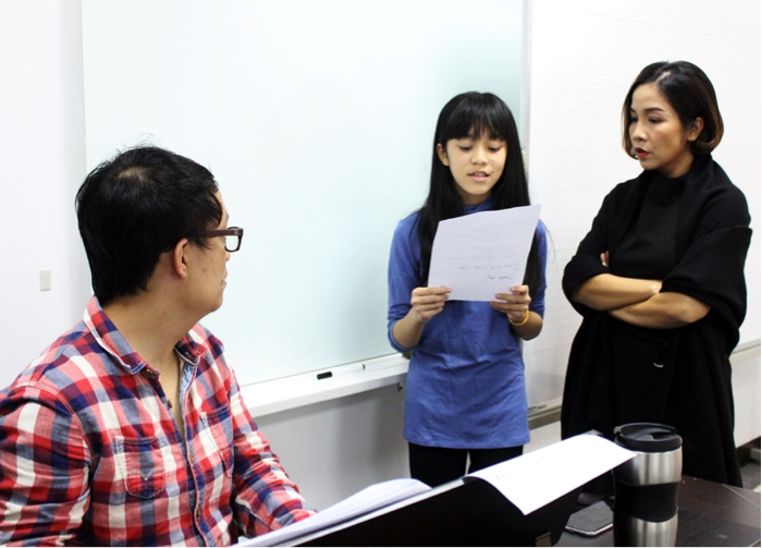 Hé lộ hậu trường tập luyện chung kết Young hit young beat Nhí tài năng