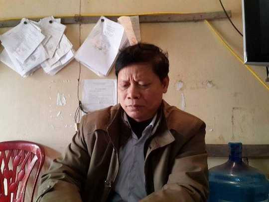 Ông Dương Văn Thân, Trưởng Công an xã Vân Trung