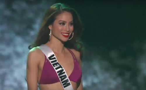 Phạm Hương tỏa sáng lộng lẫy tại bán kết Hoa hậu Hoàn vũ 2015