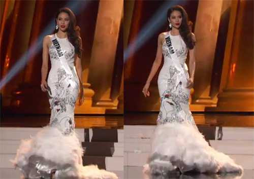 Trực tiếp bán kết Hoa hậu Hoàn vũ 2015: Phạm Hương diện bikini nóng bỏng