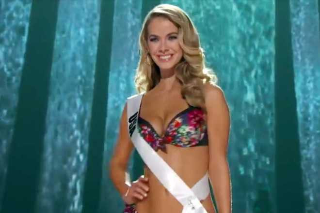 Hoa hậu nước chủ nhà Mỹ