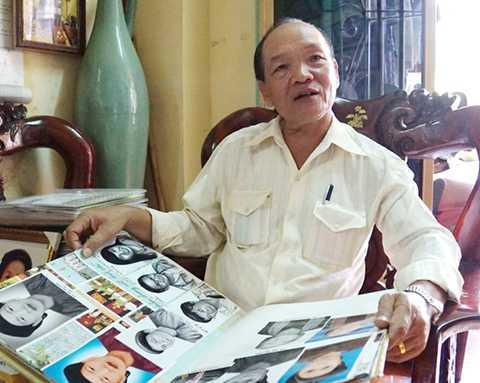 Họa sĩ Võ Tấn Thành - Ảnh: H.M.