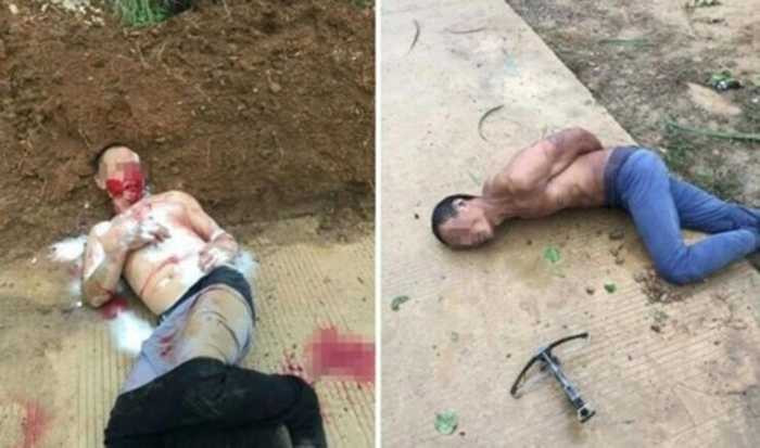 Hai kẻ trộm chó bị đánh dã man