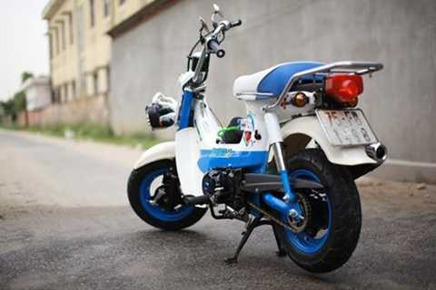 Honda Chaly được thiết kế tem Doraemon để gợi nhớ về kí ức tuổi thơ một thời.