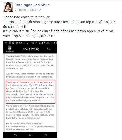 Hoa hậu Thế giới 2015: Đấu trường sắc đẹp thiếu uy tín, đầy tranh cãi