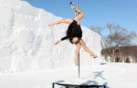 Đây là buổi biểu diễn kêu gọi mọi người không dùng sản phẩm lông thú