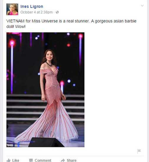 Danh sách bầu chọn thứ 6 của Missosology. Danh sách này sẽ thay đổi lần nữa sau đêm thi bán kết của các thí sinh.