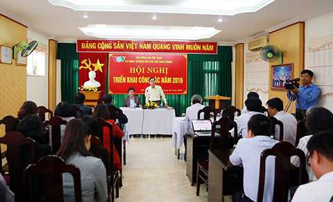 VOV Miền Trung, Đài tiếng nói Việt Nam, triển khai nhiệm vụ, năm 2016