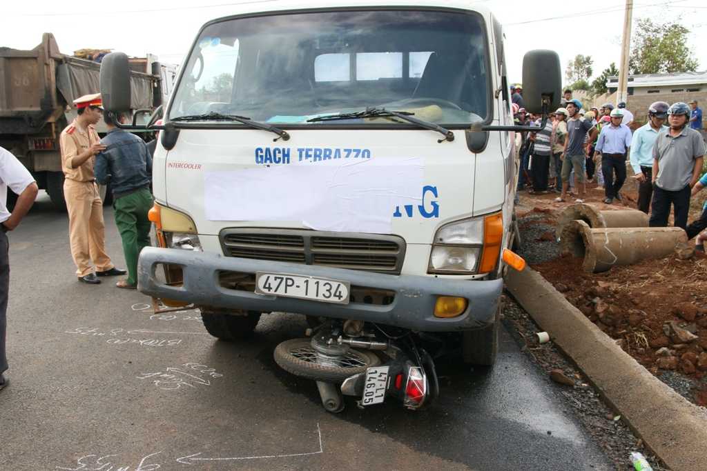 Hiện trường vụ tai nạn