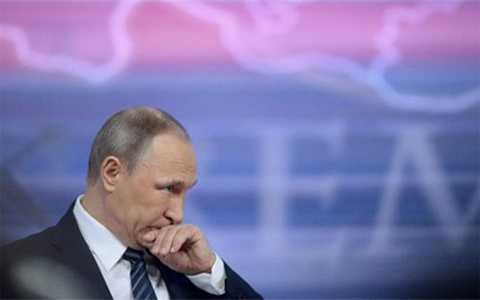 Tổng thống Nga Putin nói trên kênh truyền hình Rossiya (Ảnh AFP) Tổng thống Nga Putin nói trên kênh truyền hình Rossiya (Ảnh AFP)
