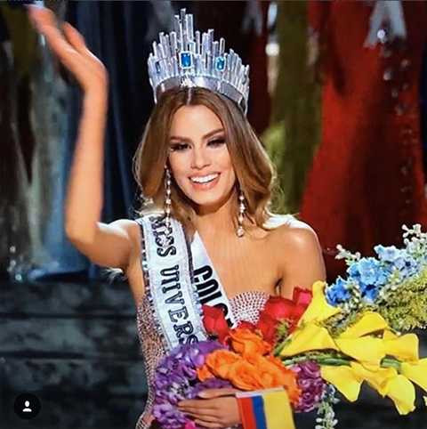 Ariadna Gutierrez và giây phút đăng quang ngắn ngủi nhưng sẽ ghi nhớ mãi trong trái tim cô.