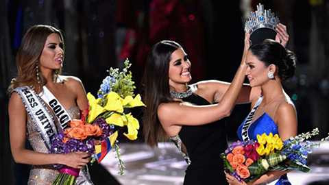 Đây được xem là sự cố hi hữu đình đám nhất trong lịch sử cuộc thi Miss Universe. 