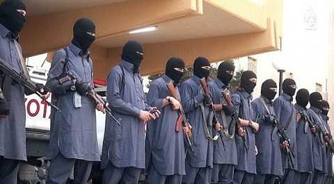 Cảnh sát Hồi giáo tại Libya - Ảnh: RT