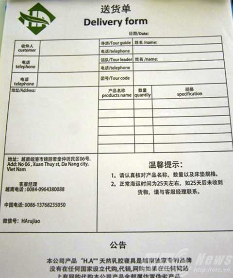 Bên trong showroom, chỉ bán cho người Trung Quốc, cấm khách Việt, Đà Nẵng