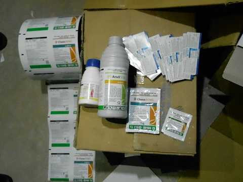 Hàng chục trinh sát phá ổ sản xuất thuốc trừ sâu giả cực lớn