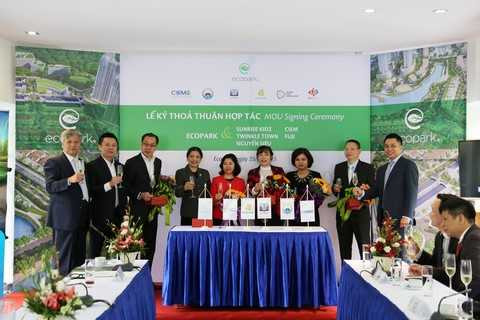Lễ ký thoả thuận hợp tác giữa Ecopark và chuỗi các đơn vị giáo dục uy tín hàng đầu đã diễn ra thành công tốt đẹp Lễ ký thoả thuận hợp tác giữa Ecopark và chuỗi các đơn vị giáo dục uy tín hàng đầu đã diễn ra thành công tốt đẹp