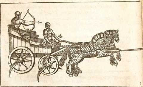 Những cỗ xe ngựa chiến là niềm tự hào của quân đội các quốc gia