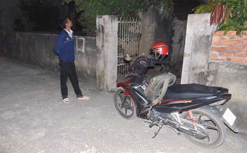 Khu vực xảy ra án mạng. Ảnh: Lam Sơn.