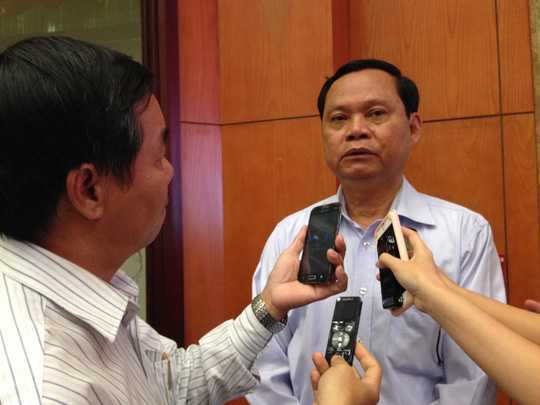 Tổng Thanh tra Chính phủ Huỳnh Phong Tranh trả lời báo chí sáng 24/12