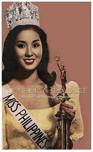 Hoa hậu Quốc tế 1964 Gemma Cruz Năm 1964, Gemma Cruz đã lần đầu tiên mang về vương miện Hoa hậu Quốc tế cho Philippines. Cô đã dành tới 10.000 đô la tiền thưởng để tặng lại cho thành phố nơi mình sinh sống vì trước đó, người dân quê hương cô đã hỗ trợ tiền để Gemma tham gia cuộc thi trong nước.