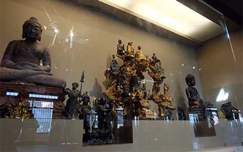 Nơi trưng bày các cổ vật 