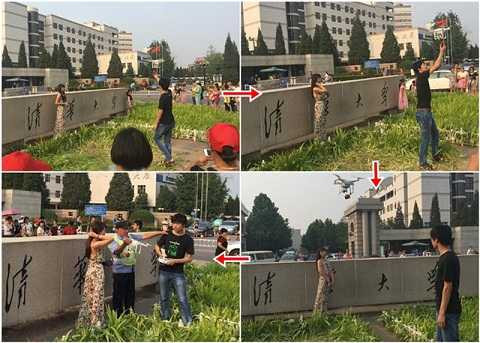 Tặng nhẫn cho người yêu bằng máy bay không người lái