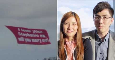 Mạnh tay chi tiền thuê trực thăng để cầu hôn bạn gái